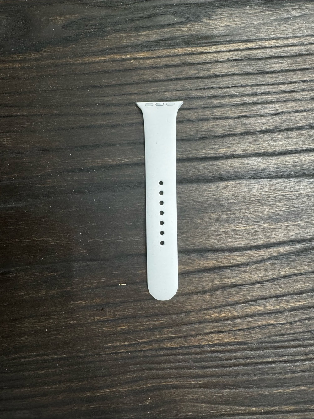 40mm Apple Watch Silicone Watch Band - White M/L